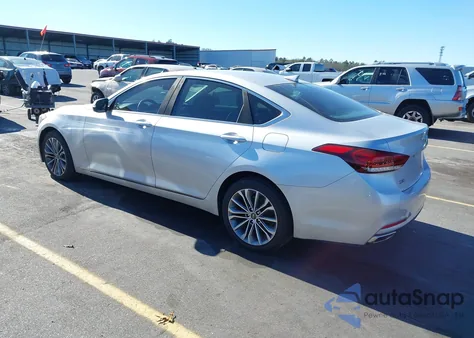 2017 Genesis G80 Premium/Ultimate z USA, uszkodzony, nr VIN KMHGN4JE1HU177139